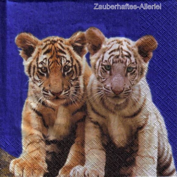 10372 Serviette Tigerbabies (Tigres)