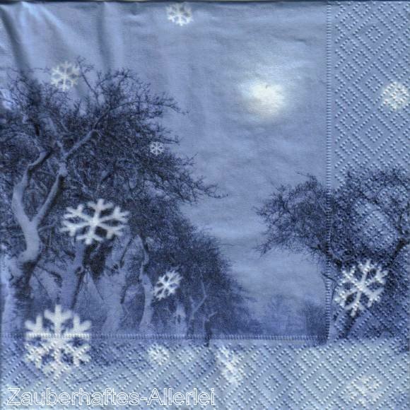 10795 Mystic Winter - Bäume Winterlandschaft
