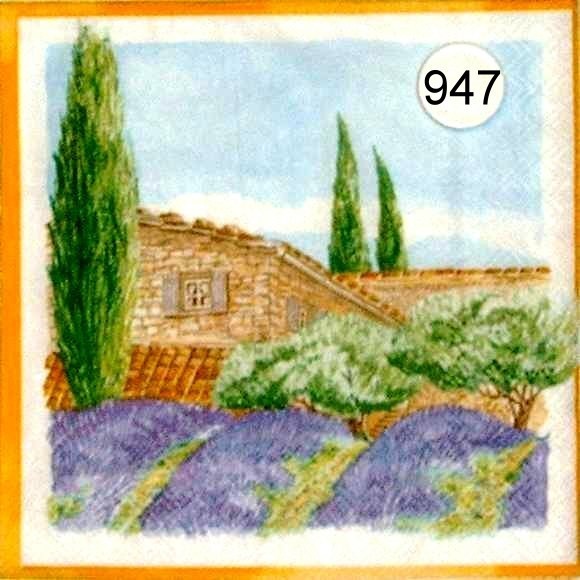 10947 Serviette Provence Mas