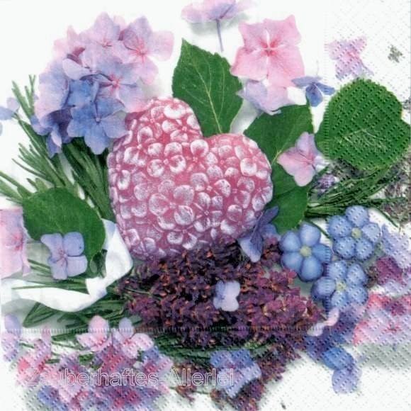 11038 Floral Harmony - Blumen Herz