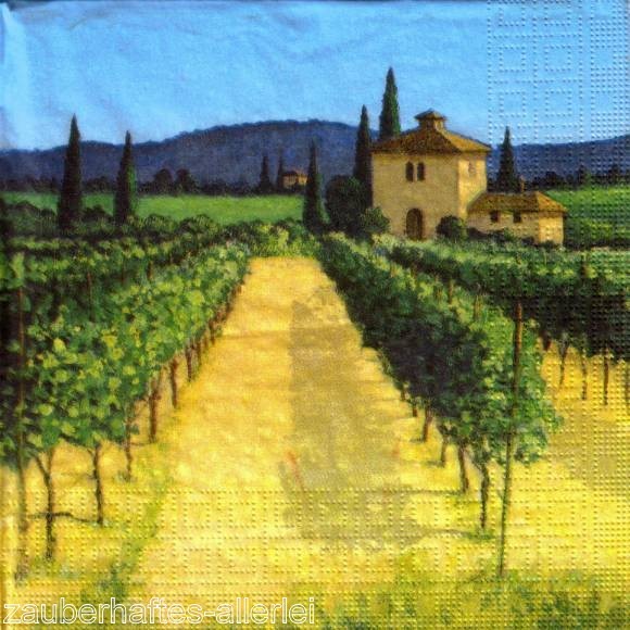11404 Serviette Wine Country