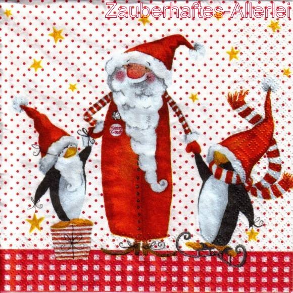 11622 Nick + Pingies - Nikolaus + Pinguine