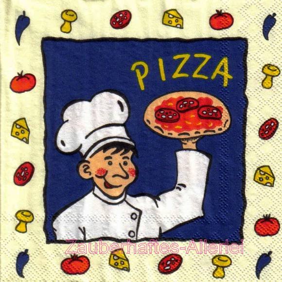 13089 Serviette Pizza