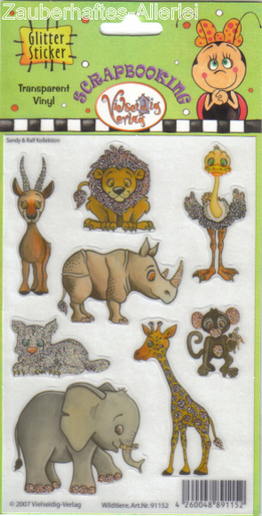 24075 Sticker VS Wildtiere