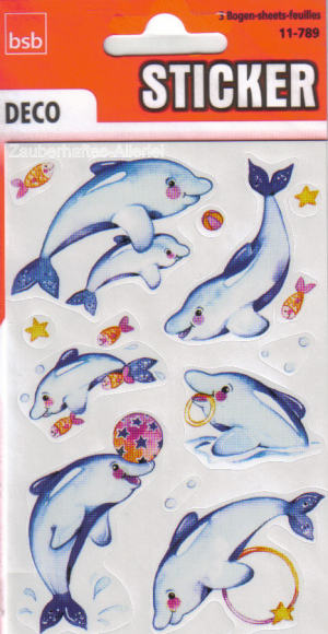 24085 Sticker Delfine