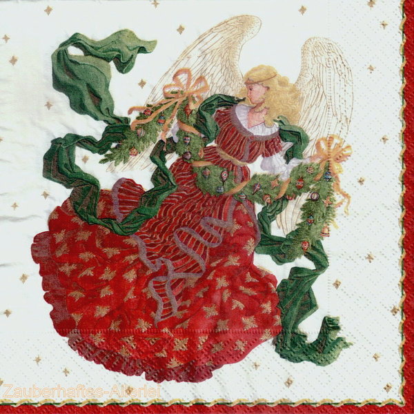 10693 Victorian Angel - Engel mit Girlande
